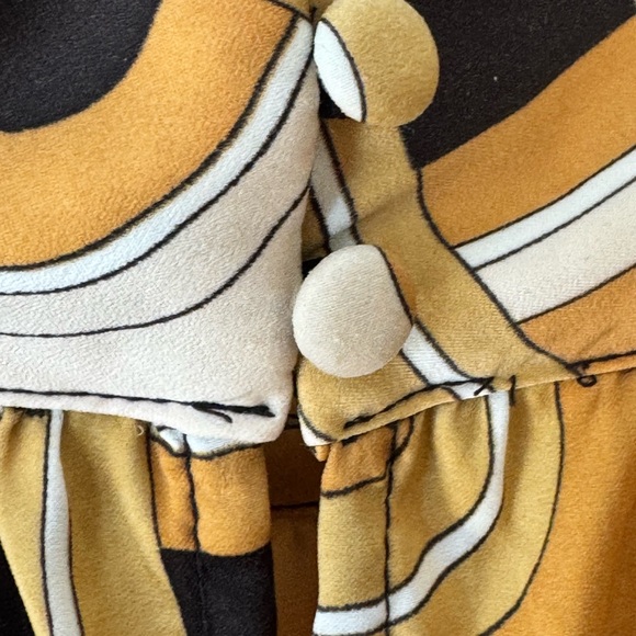 H&M Black & Gold Chain Patterned Dress - Picture 3 of 5